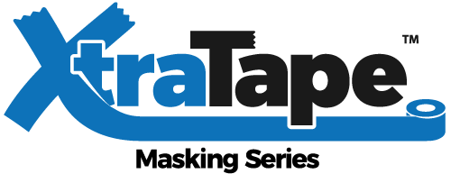 XtraTape Masking Series - logo, blue and black